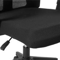 Cadeira De Escritório Ergonômica Imperial Com Apoio De Cabeça E Relax - Preto - 9