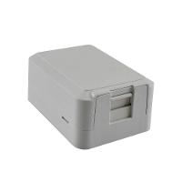 Caixa Sobrepor Multitoc Para Keystone 1 Entrada Branca - 1