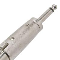 Adaptador P10 Mono X Xlr Cannon Femea Metal Adap0028 Prata Storm - 3