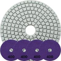 Kit 4 Disco Lixa Polimento úmido Mármore 10 Cm Grão 400 - 1