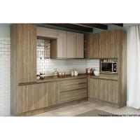 Balcão De Cozinha Maxxi G748 Canto Reto Com 1 Porta Sem Tampo 98cm Canela - 5