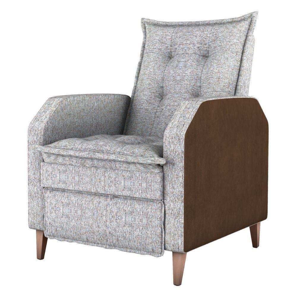 Poltrona Reclinável Do Papai Ben Linho - 4