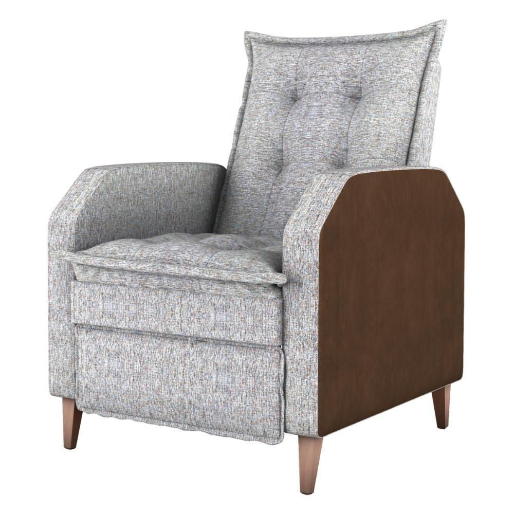 Poltrona Reclinável Do Papai Ben Linho - 8