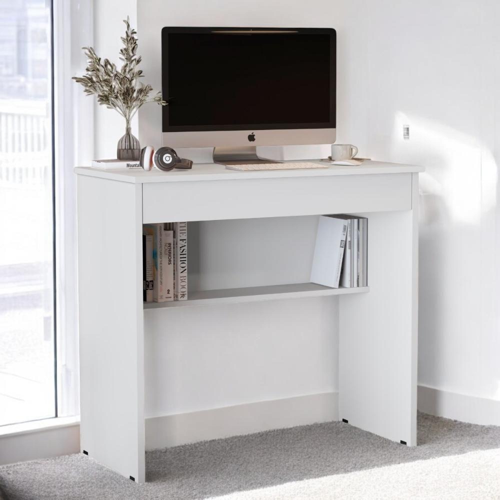 Mesa Escritório 1 Gaveta Columbus 2.0 Branco - 1