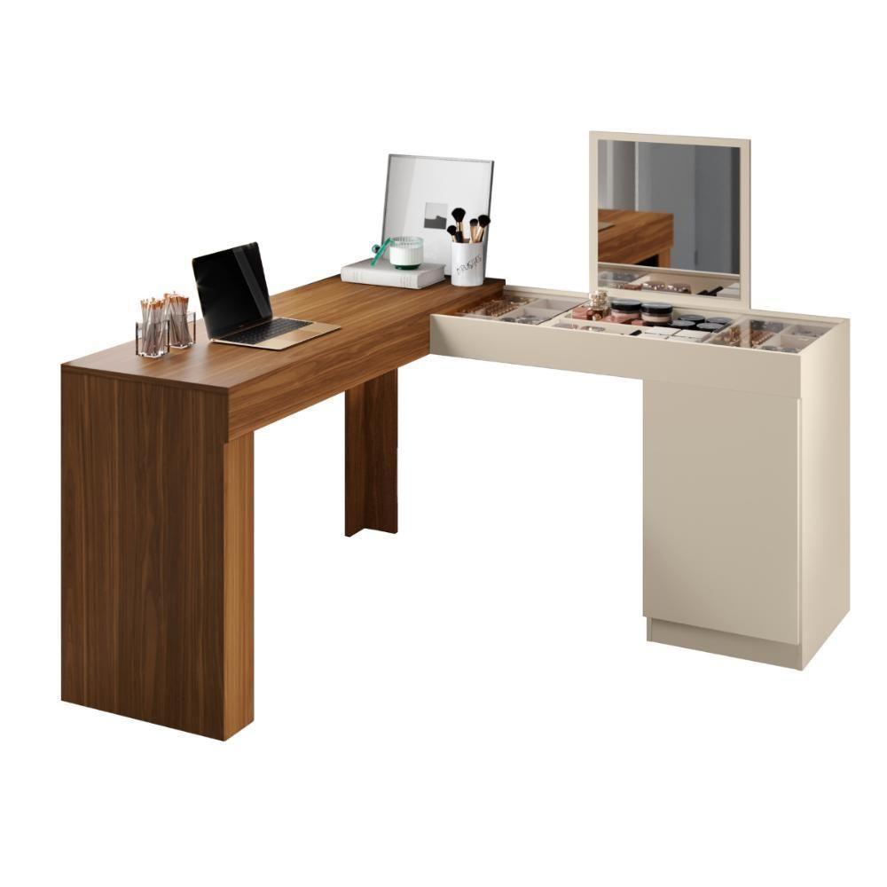 Escrivaninha Penteadeira Lais Freijo Off White - 2