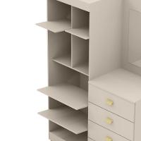 Cômoda Roupeiro 4 Gavetas Gerórgia Fendi - 3