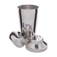 Coqueteleira De Aço Inox Com Receitas 500ml 2819 - Lyor
