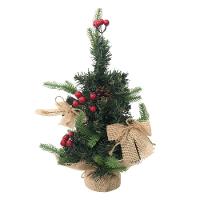 Enfeite árvore De Natal Com Pinhas E Azevinhos 40cm Omg9464 - Master Decor - 5