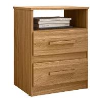 Kit 2 Mesas De Cabeceira Apolo 2 Gavetas Freijó Moval Freijó - 3