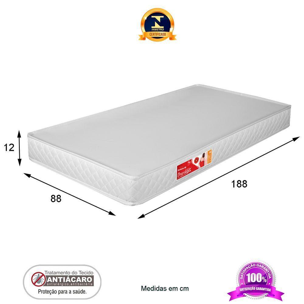 Beliche Com Auxiliar E 3 Colchões Capri Branco Escada Grade Protetora Tricama Infantil Apartamento - 7