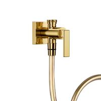 Ducha Higiênica Docol Stillo 823743 Com Registro E Derivação Ouro Polido - 2