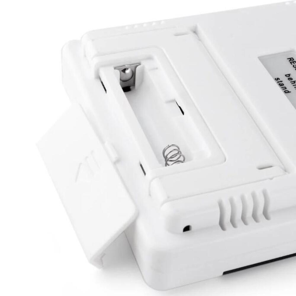 Termometro Digital Relogio Medidor Temperatura Umidade Termo Higrometro Despertador - 5