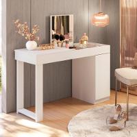 Escrivaninha Penteadeira Amour Branco Fosco - 1