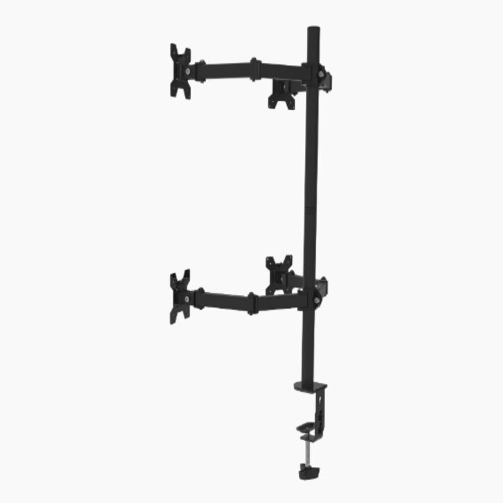 Suporte 4 Monitores Articulado Gamer Tv Braço Mesa Bancada Estudio Podcast Completo Ajustavel Universal Luxo - 6