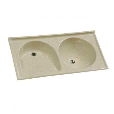 Tanque Rorato Sintetico Duplo 35lt 110x 55cm Travertino