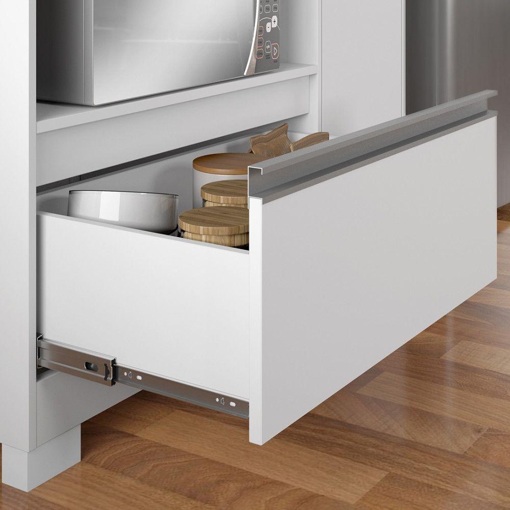 Balcão P/Cooktop 5 Bocas Branco Nt 3050 Branco New - 3