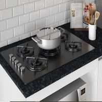 Balcão P/Cooktop 5 Bocas Branco Nt 3050 Branco New - 2