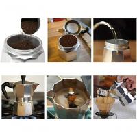Cafeteira Italiana Moka Alumínio Prepara Até 6 Xícaras Café Expresso - 5