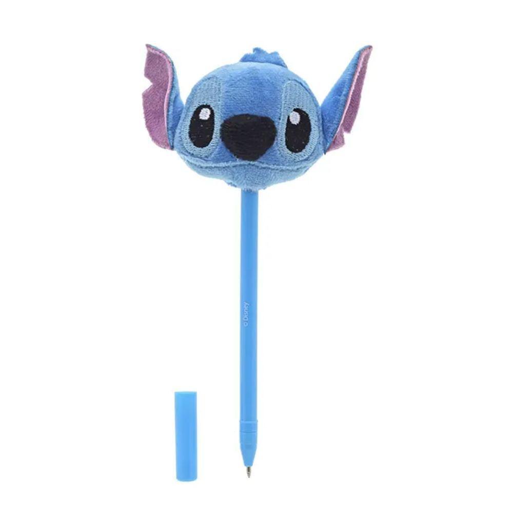 Caneta Esferográfica Azul 0.7 Com Pelúcia Do Stitch Molin Stitch - 2