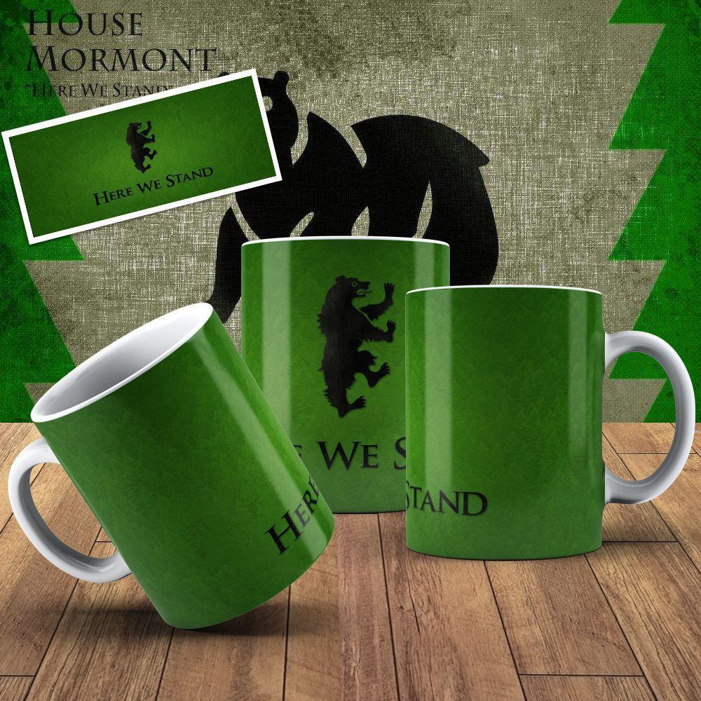 Caneca De Porcelana 325ml Game Of Thrones Decorada Game Of Thrones 10 - 1