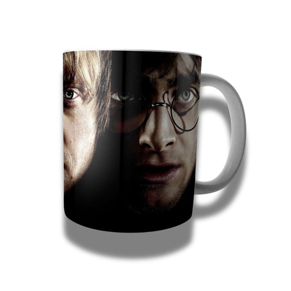 Caneca De Porcelana 325ml Harry Potter Decorada Harry Potter 8 - 1