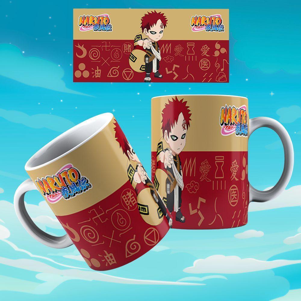 Caneca De Porcelana 325ml Animes Decorada Naruto 1 - 1