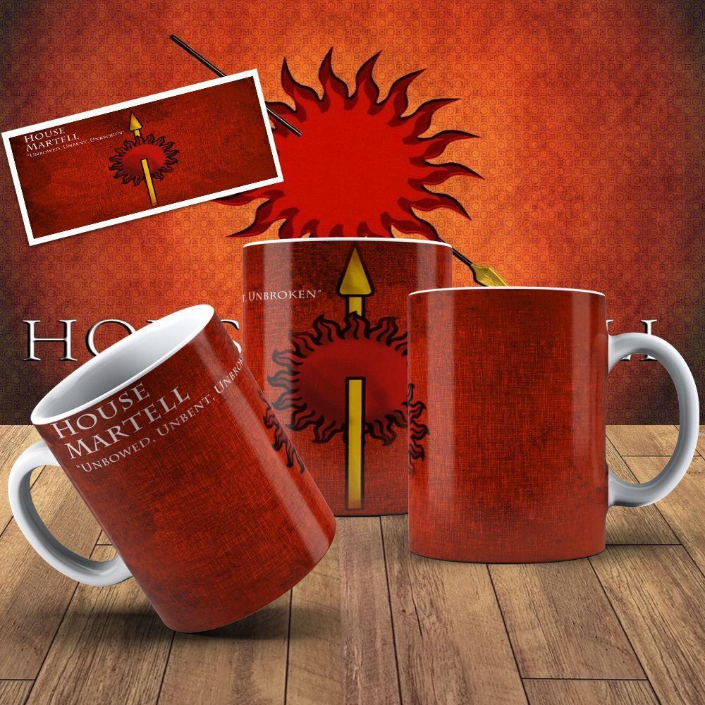Caneca De Porcelana 325ml Game Of Thrones Decorada Game Of Thrones 15 - 1