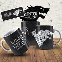 Caneca De Porcelana 325ml Game Of Thrones Decorada Game Of Thrones 8 - 1