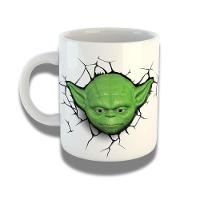 Caneca De Porcelana 325ml Com Design 3d Exclusivo Star Wars 2 - 1