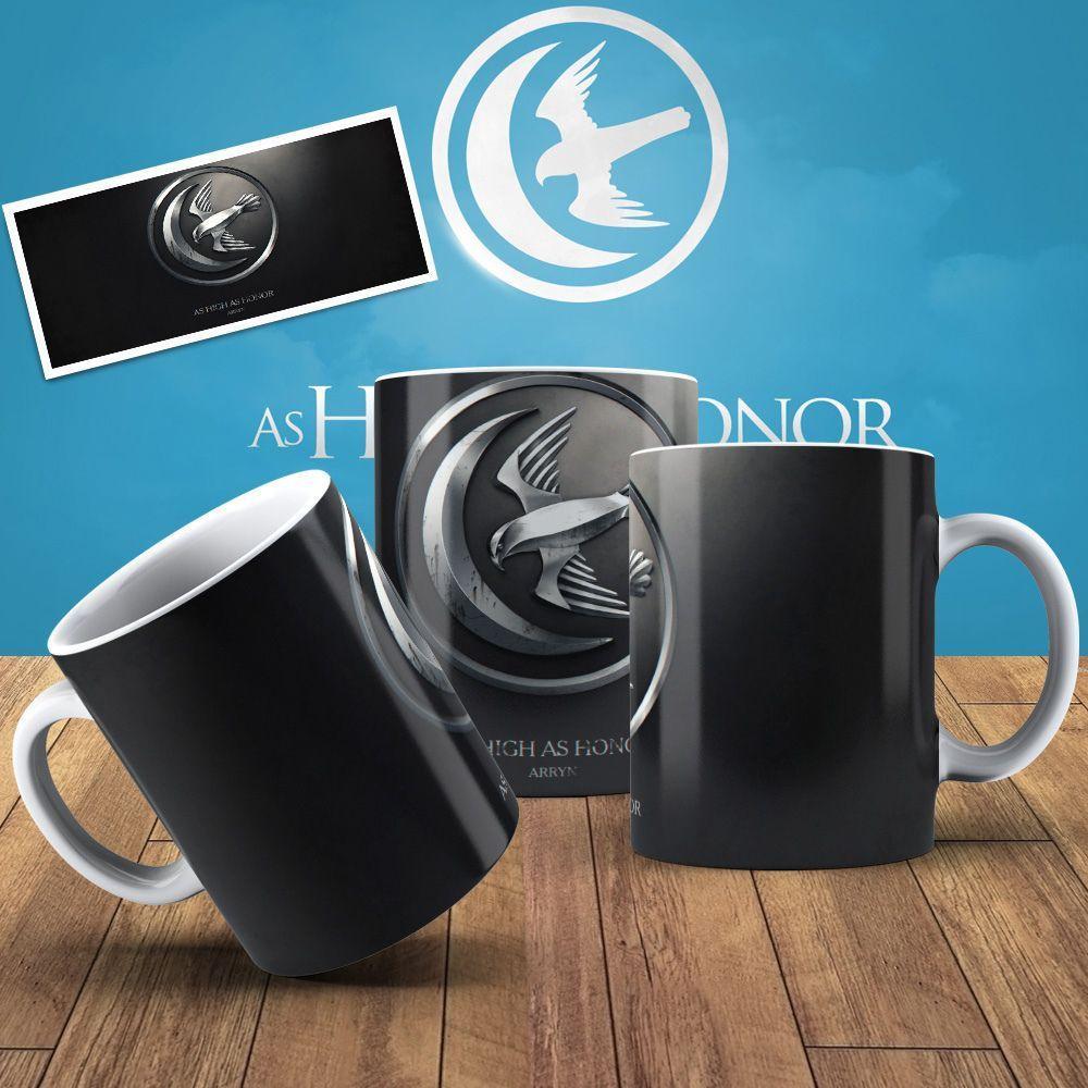 Caneca De Porcelana 325ml Game Of Thrones Decorada Game Of Thrones 11 - 1