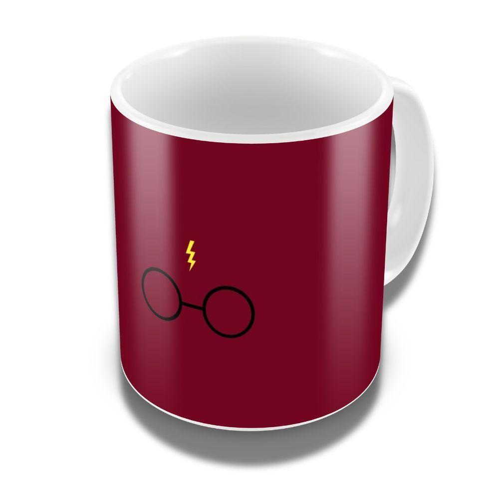 Caneca De Porcelana 325ml Harry Potter Decorada Harry Potter 3 - 1