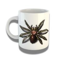 Caneca De Porcelana 325ml Com Design 3d Exclusivo Aranha - 1