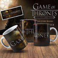 Caneca De Porcelana 325ml Game Of Thrones Decorada Game Of Thrones 3 - 1
