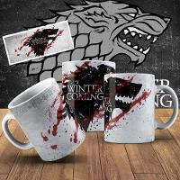 Caneca De Porcelana 325ml Game Of Thrones Decorada Game Of Thrones 5 - 1