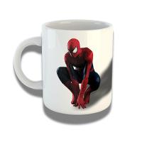 Caneca De Porcelana 325ml Com Design 3d Exclusivo Homem Aranha - 1
