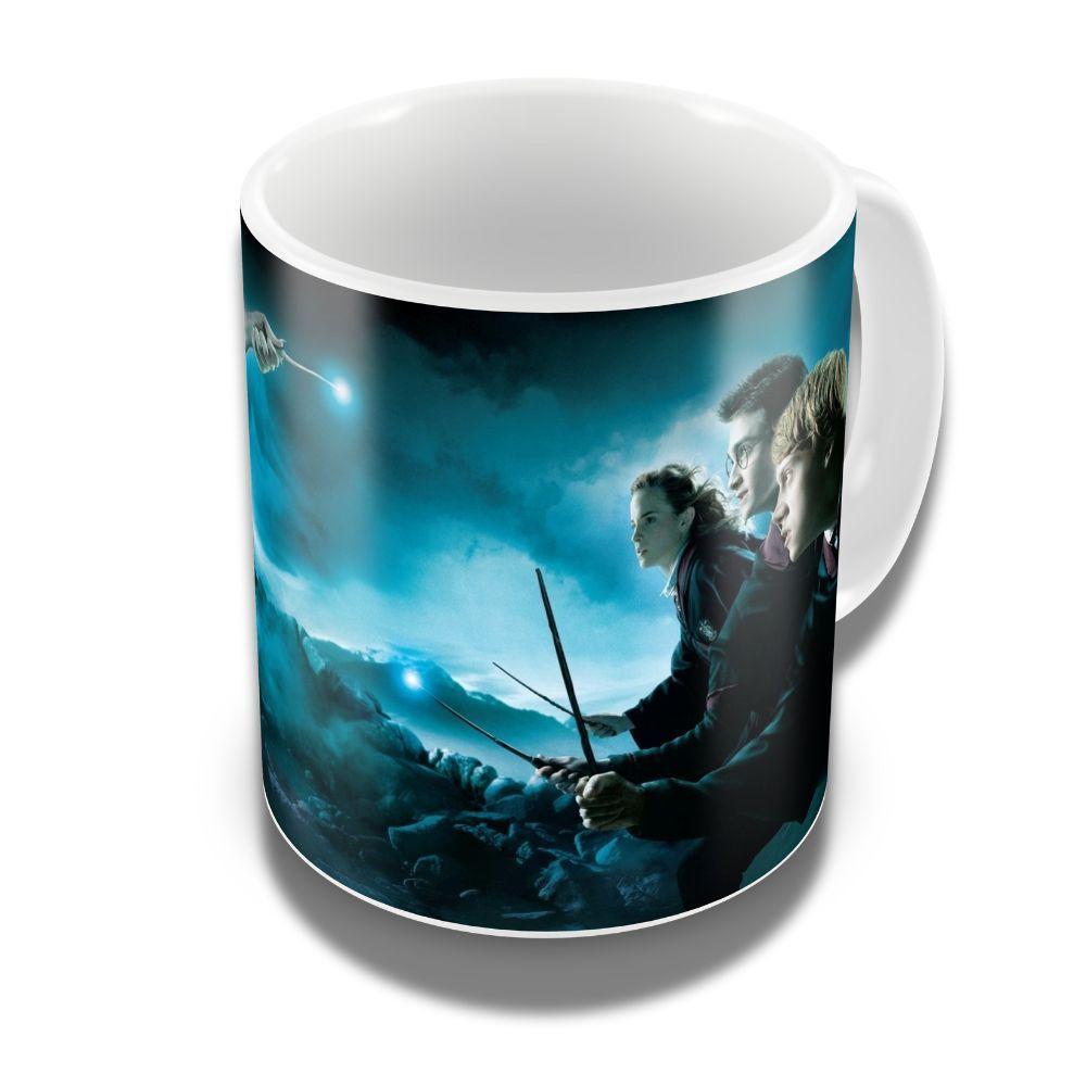 Caneca De Porcelana 325ml Harry Potter Decorada Harry Potter 1 - 1