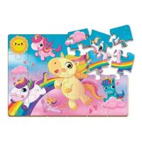 Quebra Cabeça Unicórnios Pop Brincadeira De Criança - 1