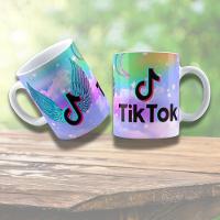Caneca De Porcelana 325ml Tik Tok Decorada Tik Tok 9 - 1