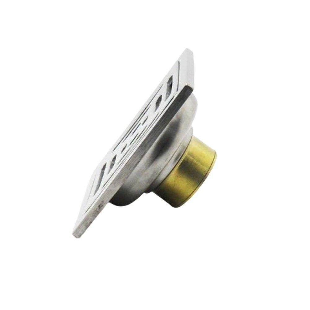 Ralo Inteligente 10x10 Anti Odor Insetos Aço Inox Banheiro Casa - 7