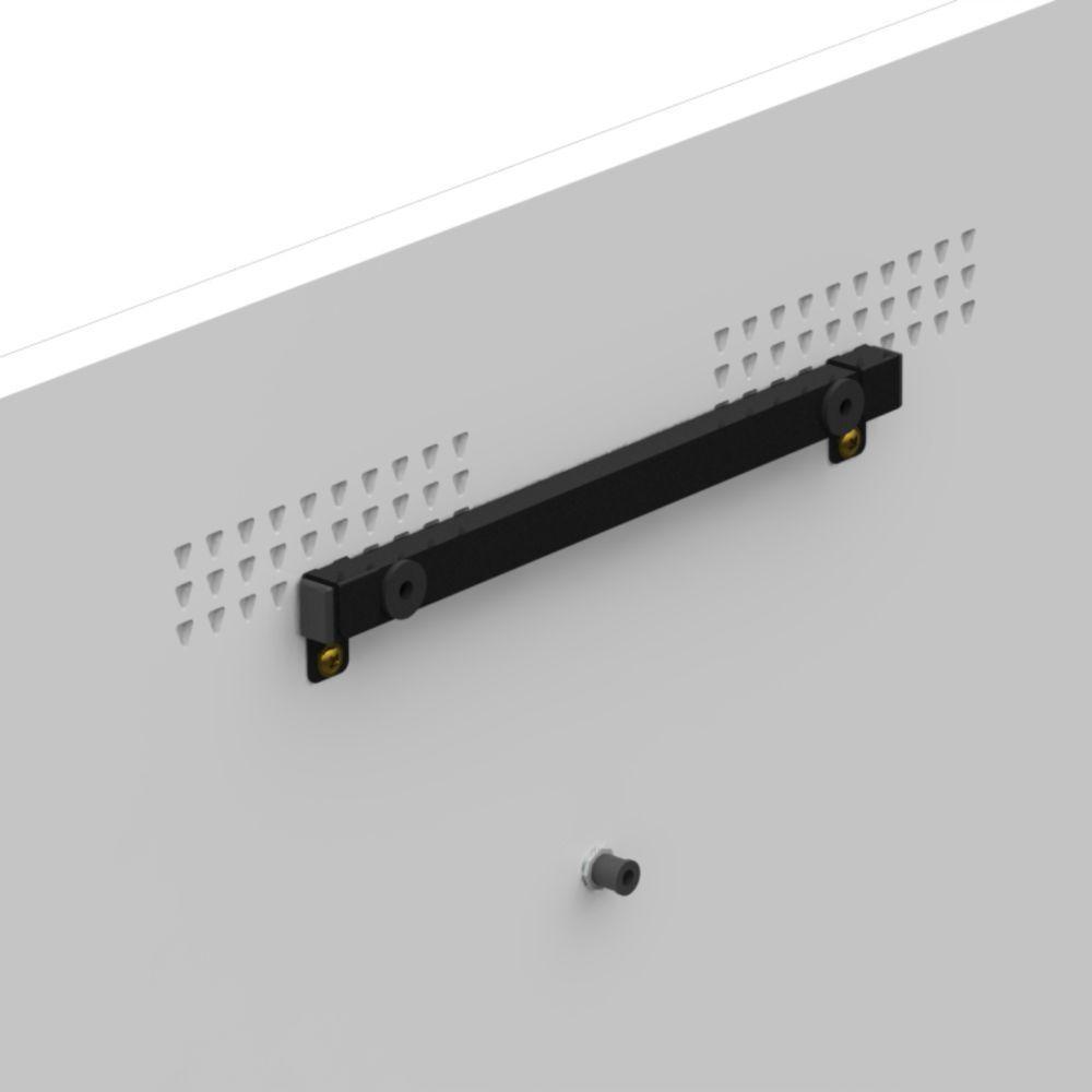 Suporte Universal Fixo Regua Tv 56 Vesa Até 400 Preto - 3