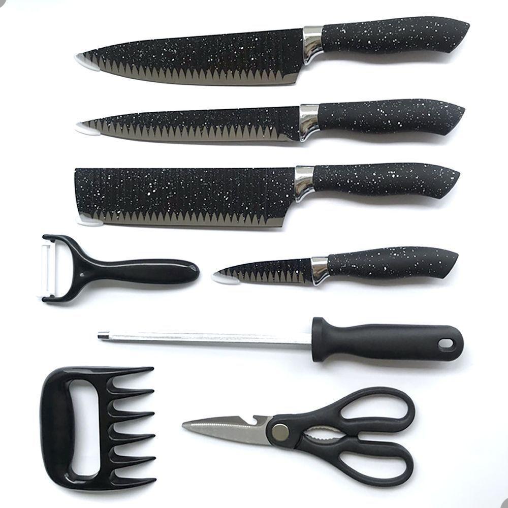 Conjunto De Facas Para Churrasco Lorben Inox Antiaderente 8 Peças - 5