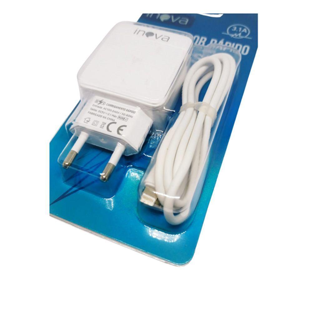 Carregador Rápido Inova - 3.1a - I6 - 2 Usb -car-5205a - 2