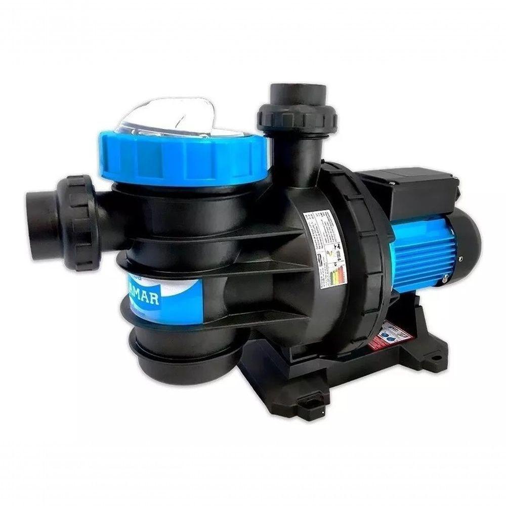 Bomba Para Piscina Sodramar Bmc-100 1 Cv Monofásica 110v-220v - Até 113.000 Litros - 3