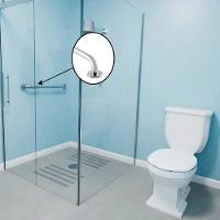 Barra Alça Apoio Kit 2 Uni Suporte Anti Queda 50 Cm - 8