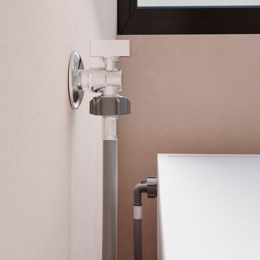 Mangueira De Entrada Para Máquina De Lavar Censi 3-4 1,80m Cinza 78003-1 - 2