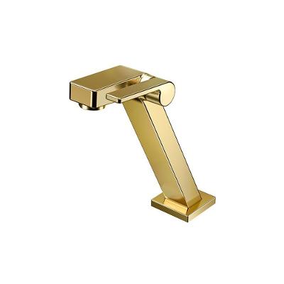 Torneira Docol Stillo 820243 De Bancada Ouro Polido
