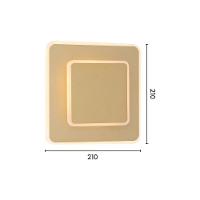 Arandela Sindora Dcb03279 Led Dourada Bivolt - 3