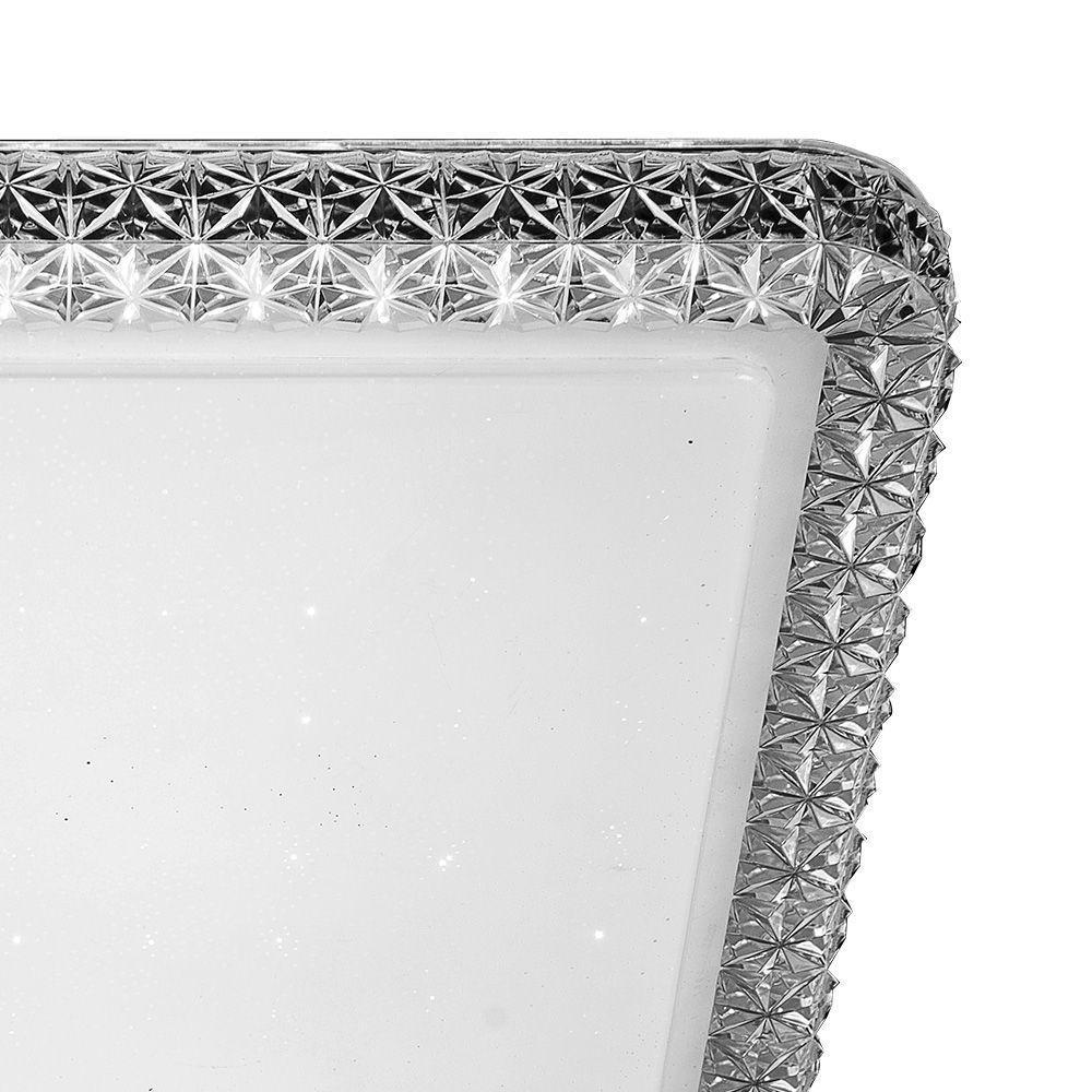 Plafon Sindora Dcx00330 24w Led Bivolt Branco - Transparente 3000k Luz Amarela - 2