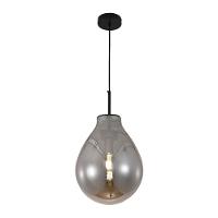 Lustre Pendente Sindora Dcd04007 P Preto - Fumê E27 Bivolt - 2