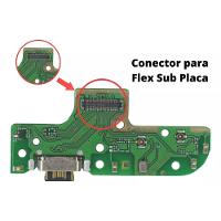 Conector De Carga Flex Placa Cmpativel Moto G9 Power Com C.i - 2